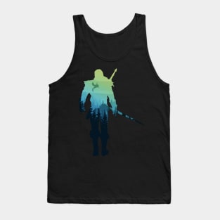 Witch hunter with sword Tank Top